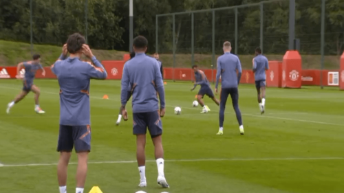 ‘Too many mistakes!’ – Watch Erik ten Hag already lose his cool in Man Utd training as stars struggle to his demands