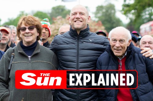 Who are Mike Tindall's parents Philip and Linda?
