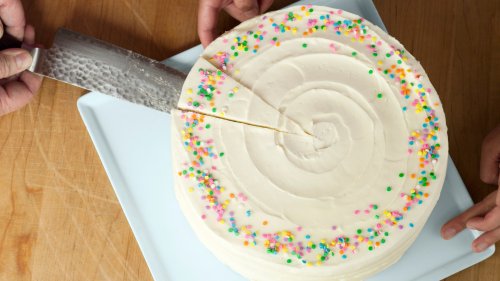 You’ve been cutting cake wrong – and you’ll kick yourself when you see how you should really be doing it