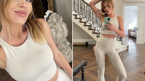 Abbey Clancy looks incredible as she shows off her abs after going on health kick