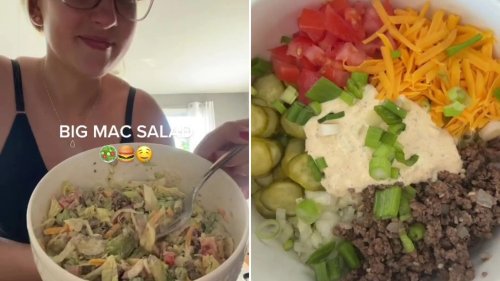 I’m a foodie and made a ‘Big Mac’ salad that tastes just as good as the McDonald’s burger but it’s WAY healthier