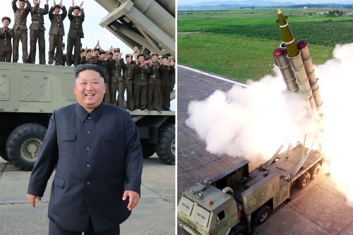 North Korea tests new ‘super-large’ multiple rocket launcher as Kim Jong Un hails ‘great weapon’