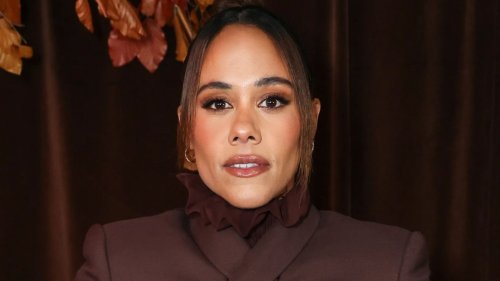 Alex Scott stuns in see-through outfit at British Vogue bash as BBC star ditches bold new hairstyle she debuted days ago