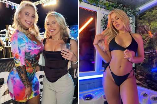 ‘Don’t let your imagination run too wild’ – Ebanie Bridges teases fans after posing with OnlyFans star Elle Brooke