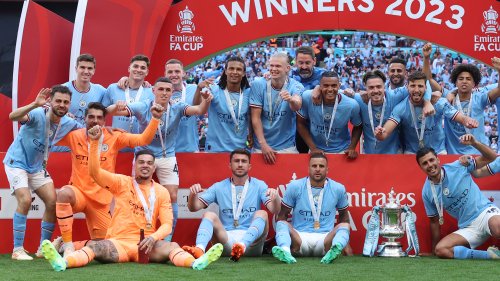 Man City fans in disbelief as two key FA Cup final stars are not given medals but forgotten squad player is