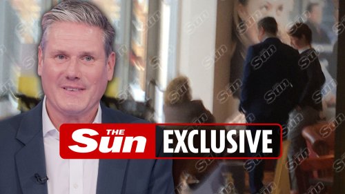 Sir Keir Starmer pictured mask-free indoors at height of lockdown despite insisting he’s never flouted Covid laws