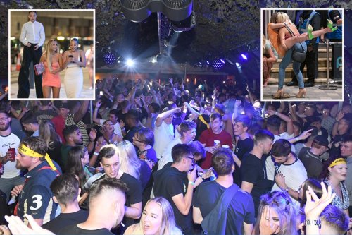 Boozy Brits enjoy first Friday night of freedom as revellers pack out clubs