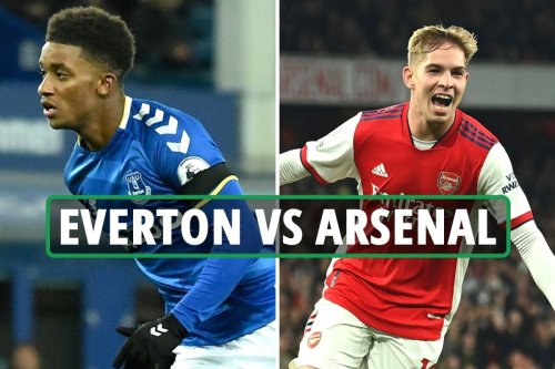 Everton vs Arsenal: Live stream, TV channel, team news and kick-off time