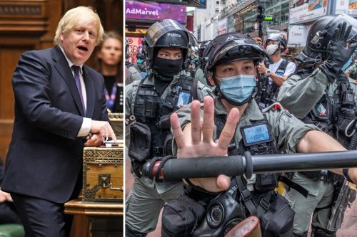 Boris Johnson warns China its brutal crackdown in Hong Kong risks Huawei 5G deal
