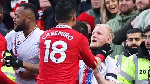 Man Utd star Casemiro could still be banned for Carabao Cup final after being sent off for neck grab vs Crystal Palace