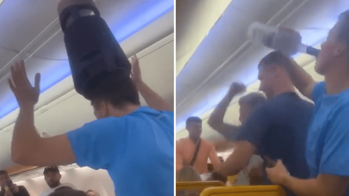 Our Ryanair flight to Ibiza was ruined by mid-air ‘rave’ – drunk yobs downed vodka & blasted tunes, it was horrific