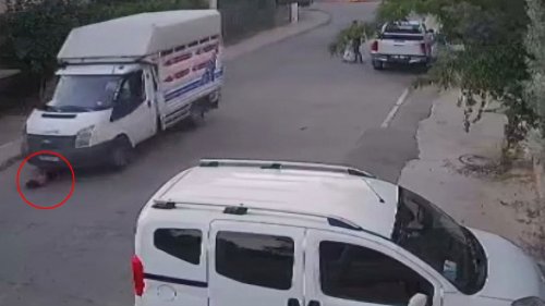 Watch as speeding truck mows down ‘boy of steel’ – who miraculously springs up and walks off
