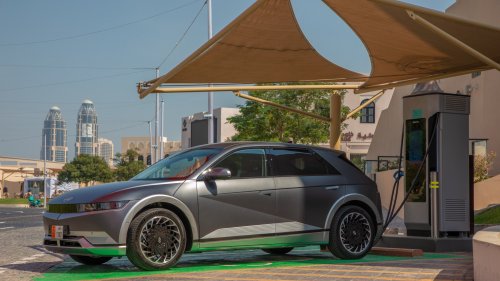 I travelled around Qatar in an electric car – where the chargers are free but nobody uses them