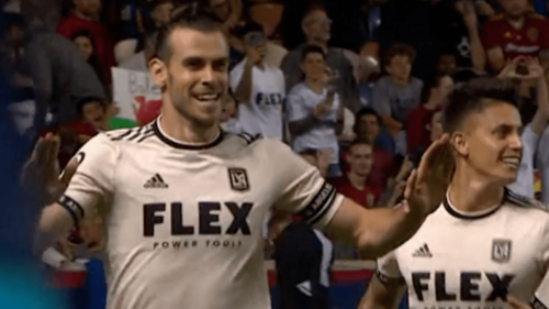 Watch Gareth Bale score ‘absolutely filthy’ goal and send MLS commentator wild as Wales ace’s great LAFC start goes on