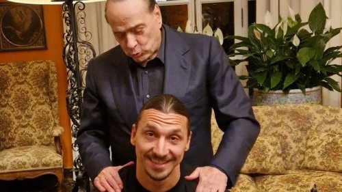 AC Milan star Zlatan Ibrahimovic hangs out with ex-Italian PM Silvio Berlusconi and posts cryptic message