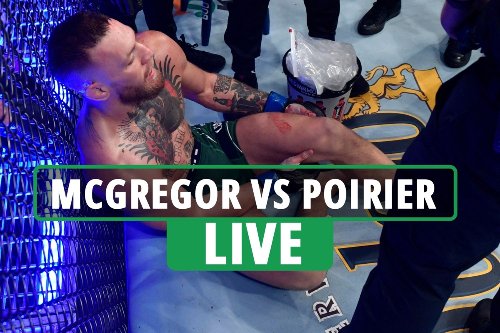 Conor McGregor BREAKS LEG in horror UFC 264 loss live updates - Notorious rushed to hospital with FOURTH fight confirmed