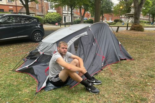 My nightmare tenant pitched a tent outside my house and lived there for weeks after being evicted for trashing the home