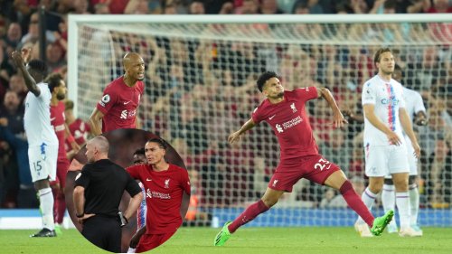 Liverpool 1 Crystal Palace 1 LIVE RESULT: Diaz wonder strike saves Reds after Nunez gets SENT OFF for erratic headbutt
