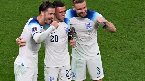 England stars complain of ‘strange stains’ on kits as Fifa deny using ‘Augusta trick’ on World Cup pitches