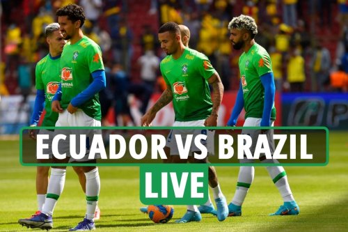 Ecuador vs Brazil LIVE: Latest updates from World Cup qualifier