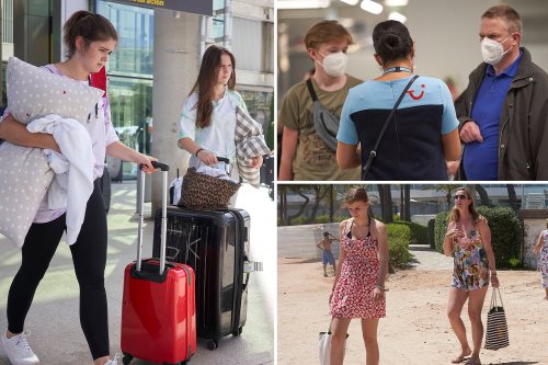 Brit holidaymakers arrive in Majorca – as number of flights to island triples in one day