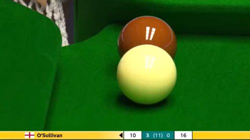 Ronnie O’Sullivan produces ‘black magic’ shot that leaves commentator saying ‘good grief’ in UK Snooker Championship