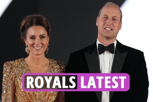 Kate Middleton & William DAZZLE as Royal Family attends Bond premiere