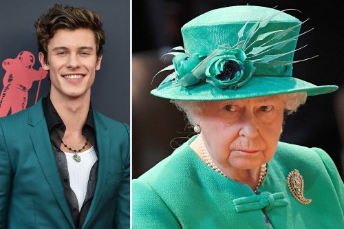 Shawn Mendes stood in silence with the Queen for 10 MINUTES – after being told he wasn’t allowed to speak to her