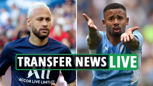 Tottenham ‘ready to poach Gabriel Jesus transfer from Arsenal, PSG ‘put Neymar up for sale’ after Mbappe’s new deal