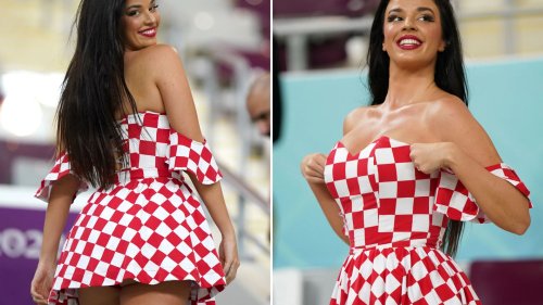 World Cup’s ‘hottest fan’ ready to cheer on Croatia in mini dress despite ‘modesty’ warning by Qatar