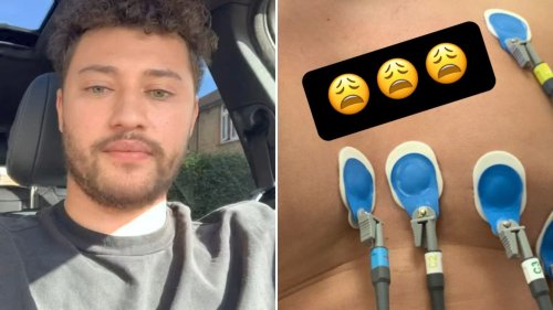 X Factor star worries fans as he reveals he’s in hospital with heart condition