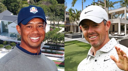 Inside the amazing homes of golf stars, including Tiger Woods’ £41m mansion and Rory McIlroy’s Florida home