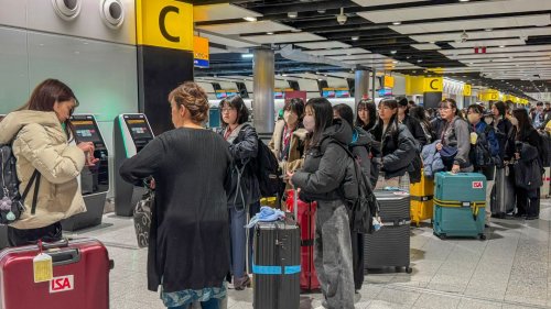 UK weather: Met Office issues yellow warning sparking travel chaos with chance of flights being CANCELLED