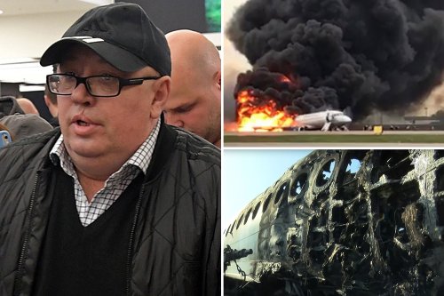 Russian plane crash – Only three people sat behind this man survived blaze ‘as passengers blocked aisle to save bags’
