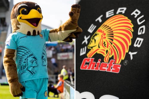 Exeter Chiefs' new offensive mascot trolls Native Americans, say campaigners