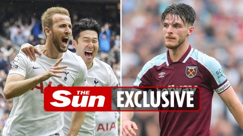 Tottenham need to sign the likes of ‘best midfielder in the world’ Rice to keep Son and Kane happy, says icon Sheringham