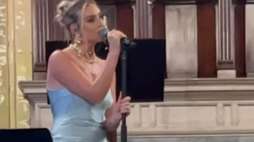 Perrie Edwards shocks fans with surprise duet as she admits she’s never been more nervous