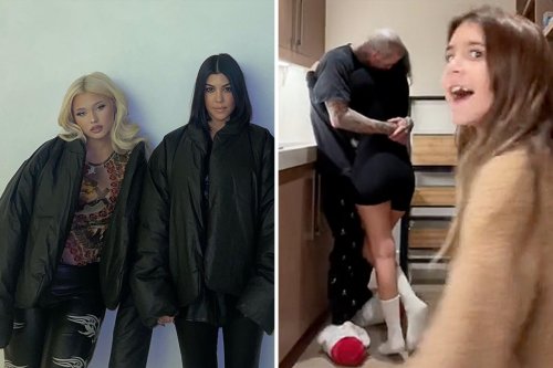 Kourtney Kardashian visits Travis Barker’s girl after ‘inappropriate’ PDA video