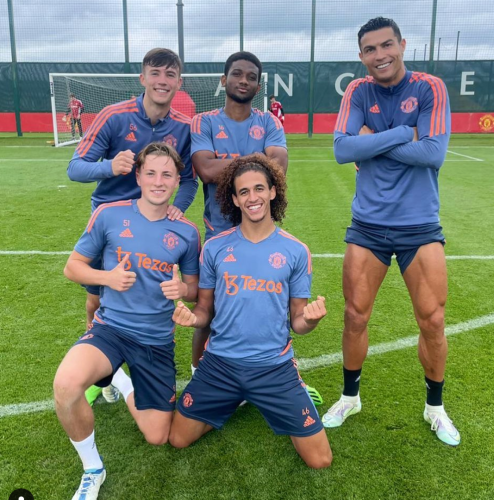 Cristiano Ronaldo shares training update as Man Utd lose to Atletico and he prepares to play Rayo Vallecano in youth XI