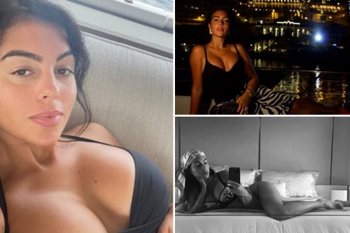 Ronaldo's partner Rodriguez shows off body in selfie as pair relax on ...