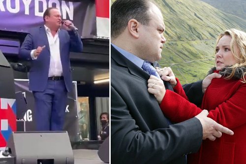 England fans stunned as Barry from EastEnders belts out national anthem at Euros
