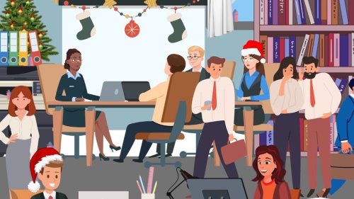 If you spot all six of Santa’s gifts hidden in the busy office in less than 54 seconds, you may have a high IQ