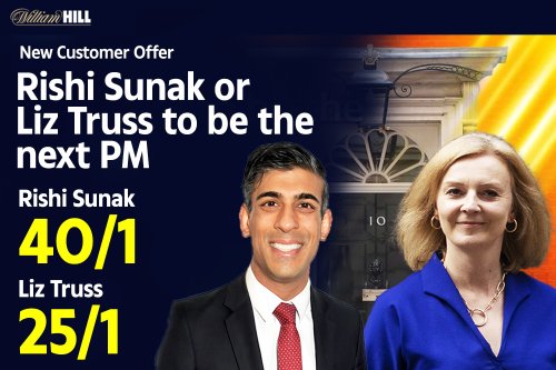 Prime Minister betting offer and odds boost: Get Liz Truss at 25/1, or Rishi Sunak at 40/1 to be next Tory party leader
