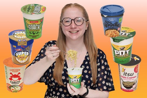 I tried all the supermarket Pot Noodles – £1 winner looks VERY bland but is tasty, filling and impressive for the price