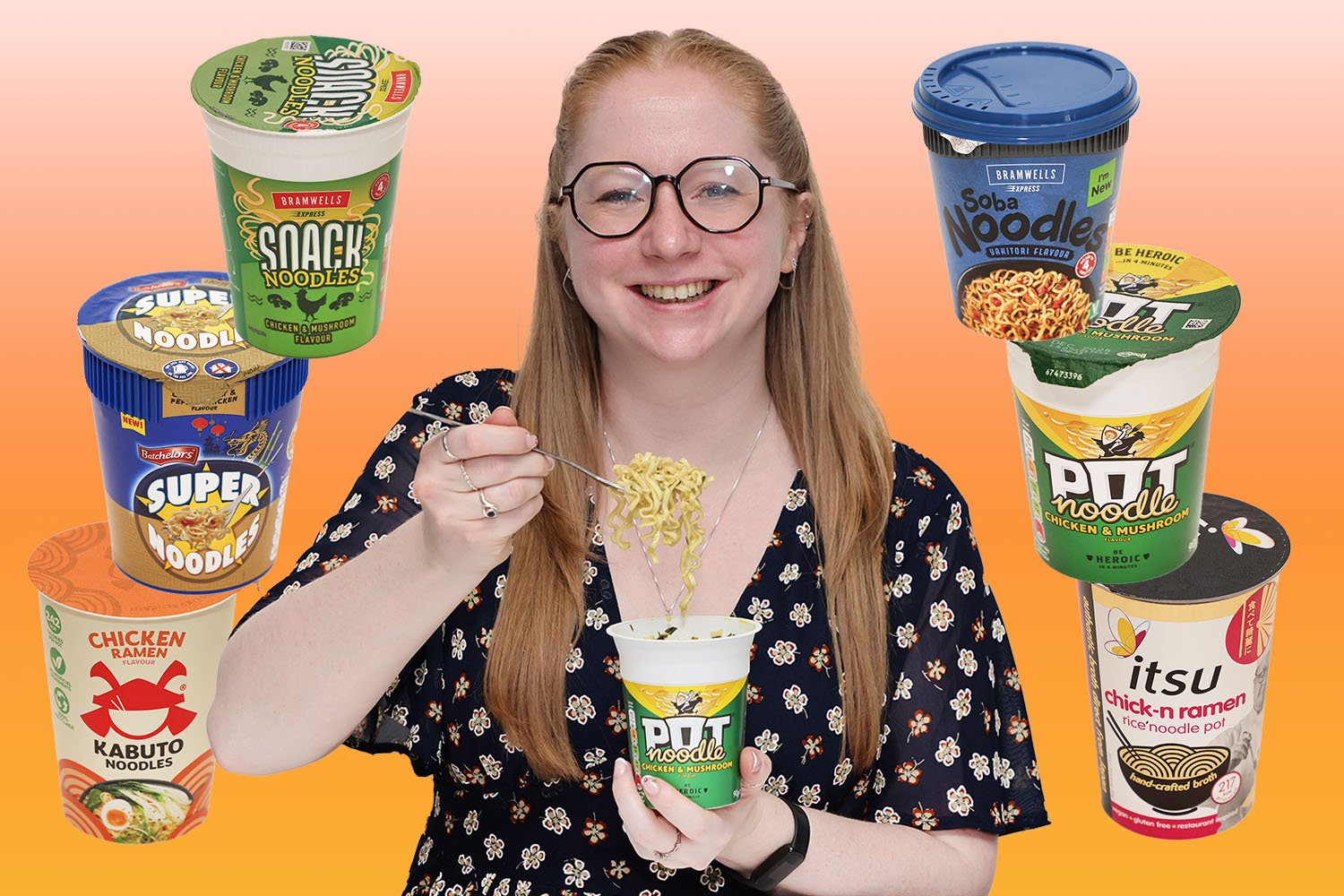 I tried all the supermarket Pot Noodles – £1 winner looks VERY bland but is tasty, filling and impressive for the price