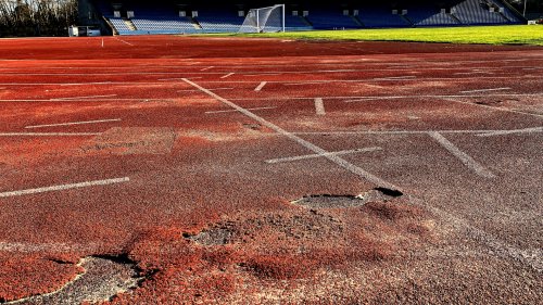 Former FA Cup final site that once hosted Usain Bolt now abandoned and left to rot while covered in fox poo