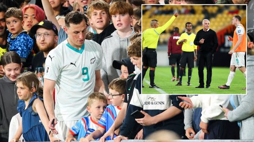 ‘Ban the ref’ – Chris Wood booked for signing autographs for kids after being subbed off following hat-trick