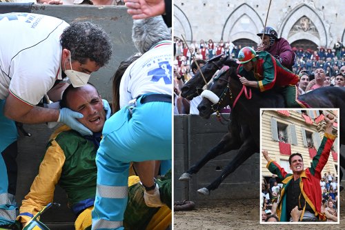 ‘World’s most insane horse race’ featured in James Bond sees jockeys risk life & limb racing full pelt in city streets