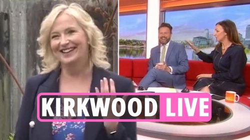 Carol Kirkwood engaged LIVE – ‘Thrilled’ BBC Breakfast star flashes ring on air and confirms she’s getting married