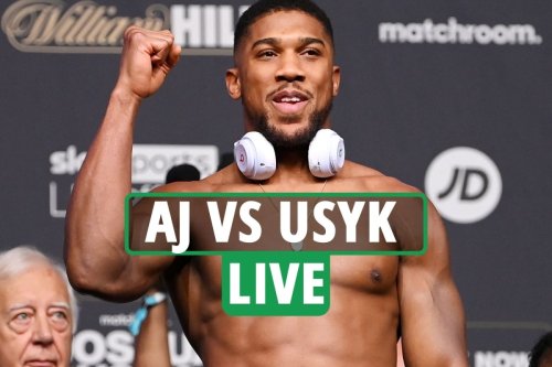 Anthony Joshua vs Usyk LIVE RESULTS: Lenin Castillo treated by medics after K.O - UK start time, TV, stream, undercard